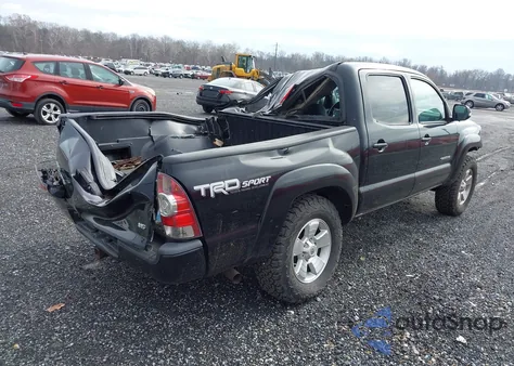 2015 Toyota Tacoma Base V6 из США, поврежденный, VIN 3TMLU4EN3FM178794